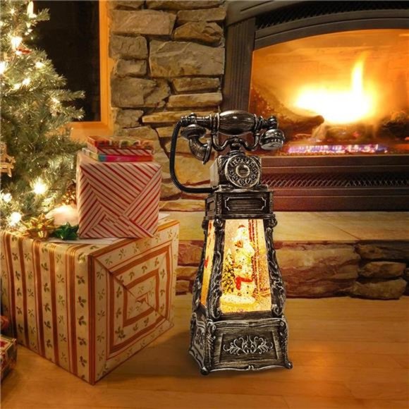 Christmas Snow Glob, Musical Snow Globe, Lighted Snow Globe - Picture 6 of 7